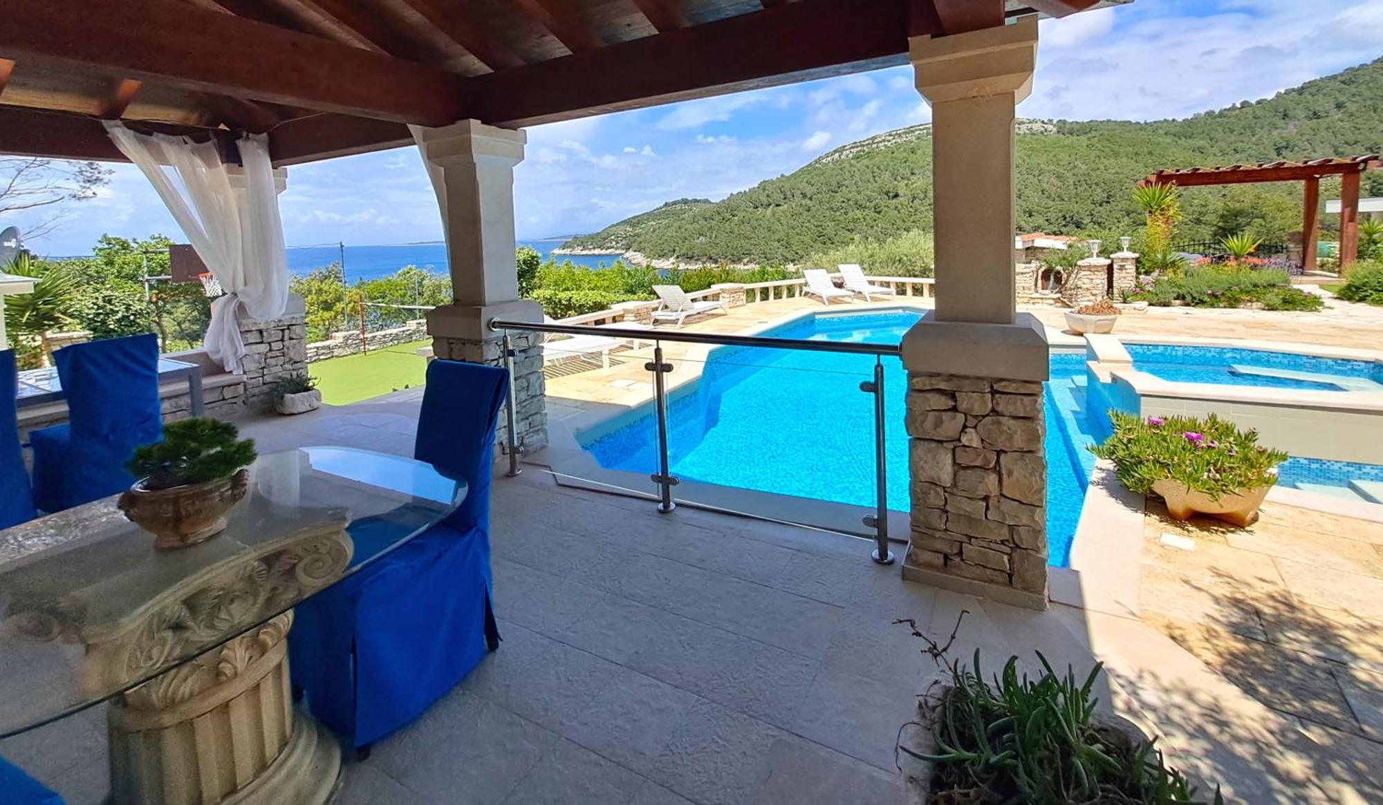 Villa Stone House Poplat Vela Luka Εξωτερικό φωτογραφία