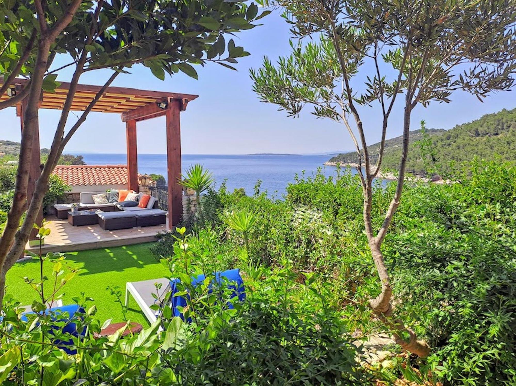 Villa Stone House Poplat Vela Luka Εξωτερικό φωτογραφία
