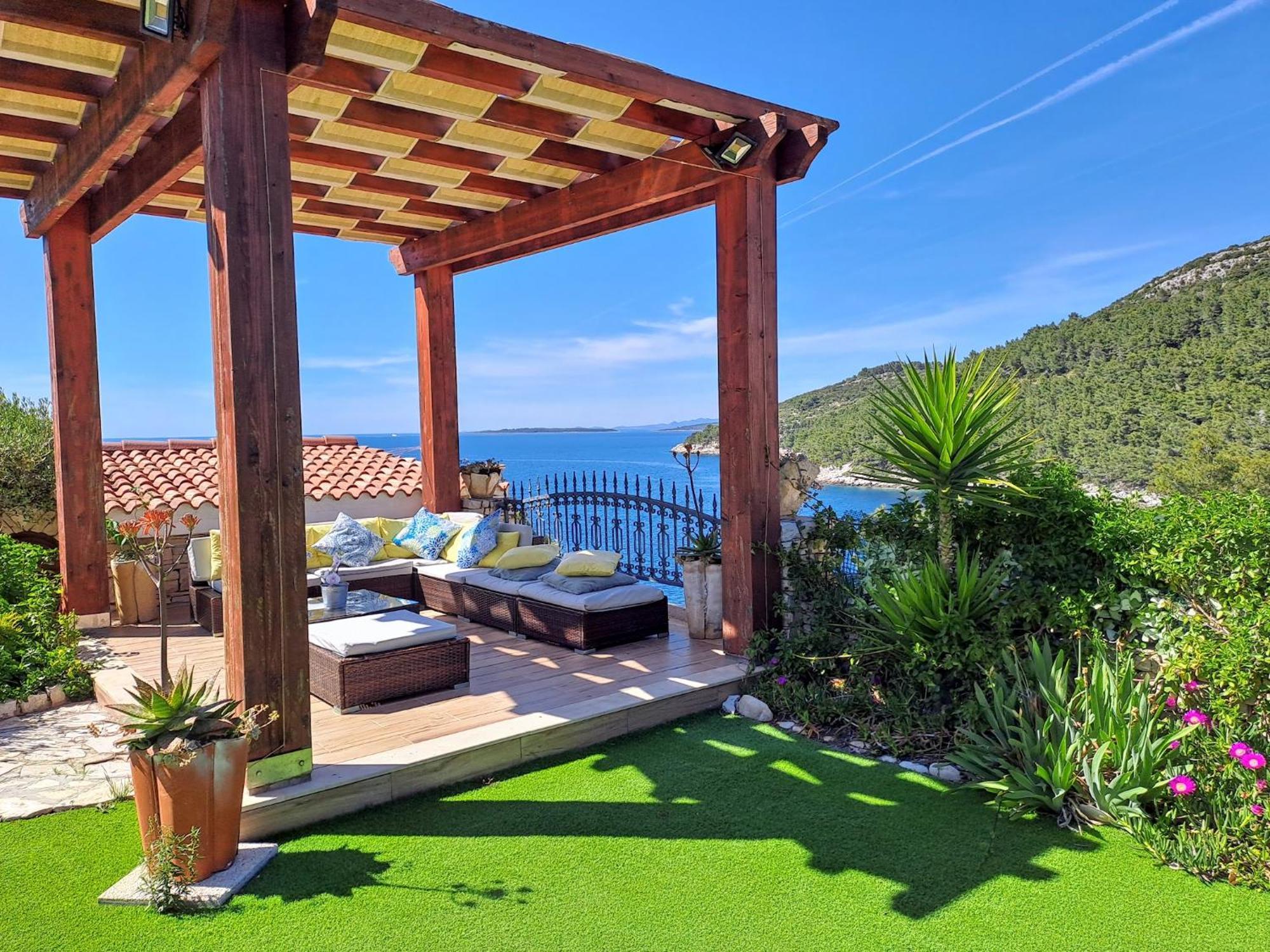 Villa Stone House Poplat Vela Luka Εξωτερικό φωτογραφία