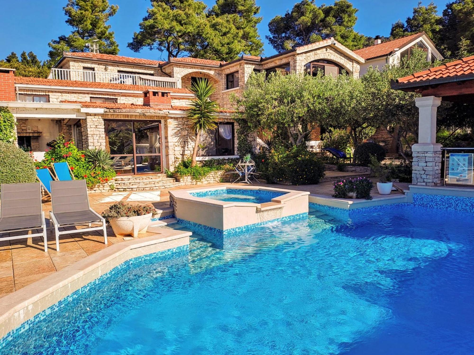 Villa Stone House Poplat Vela Luka Εξωτερικό φωτογραφία