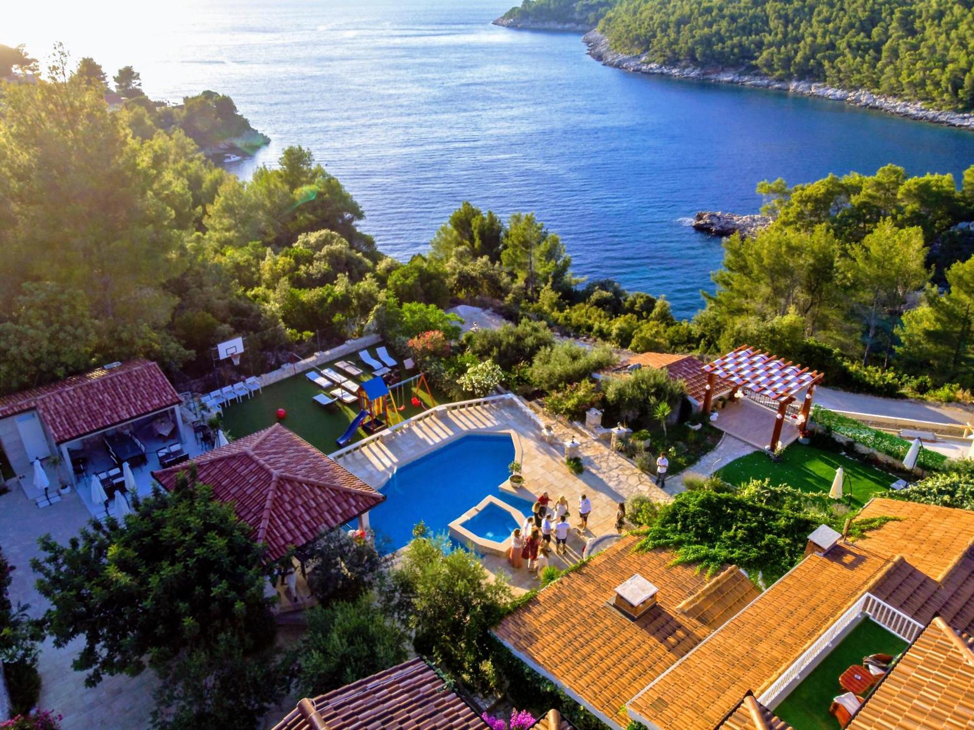 Villa Stone House Poplat Vela Luka Εξωτερικό φωτογραφία