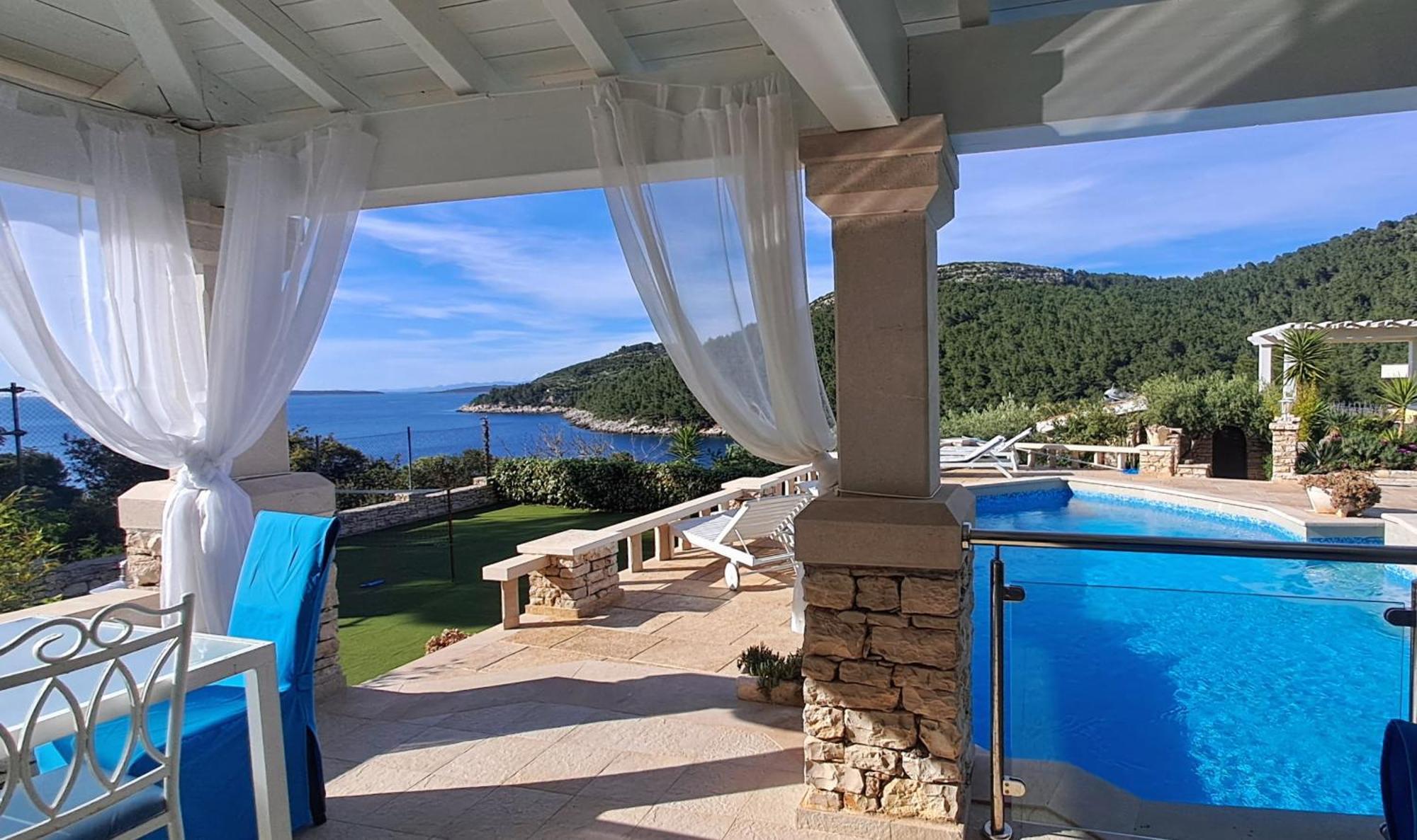 Villa Stone House Poplat Vela Luka Εξωτερικό φωτογραφία