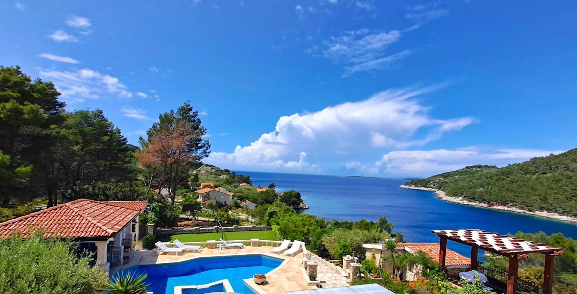 Villa Stone House Poplat Vela Luka Εξωτερικό φωτογραφία